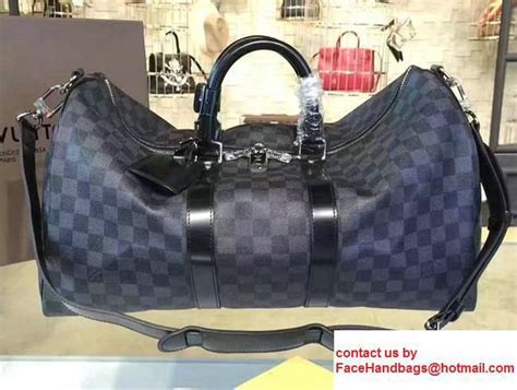 louis vuitton damier cobalt keepall replica